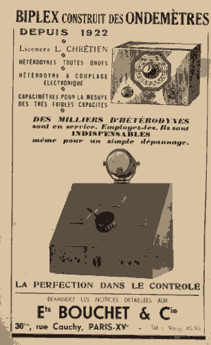 ONDEMETRE HETERODYNE