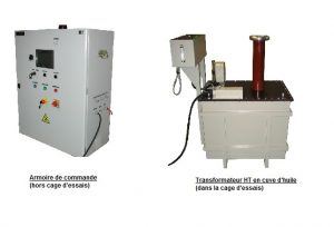 Poste A1322 avec pupitre et transfo HT